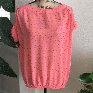 NWOT A.N.A Size L color Pink Excellent